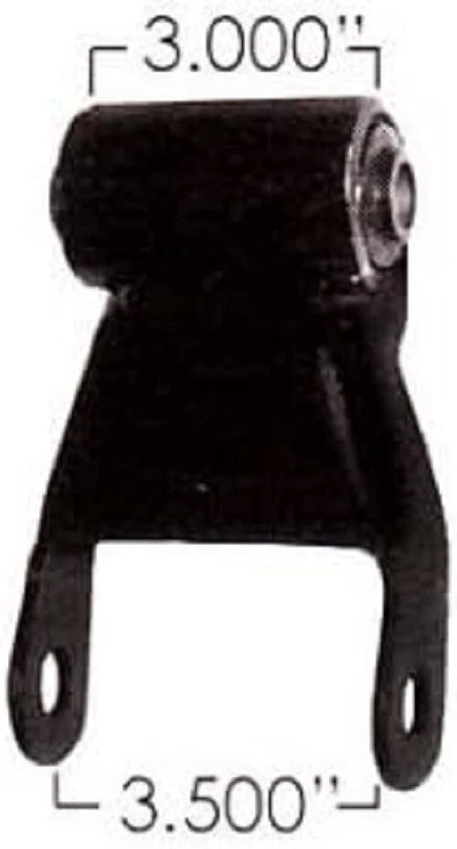 Leaf Spring Shackle 330-380 for Dodge RAM 2500/3500 Rear of Rear – Replaces 52037881, Dorman 722-029